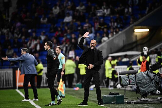Peter Bosz directed his last game on OL's bench on Friday 7 October. 
