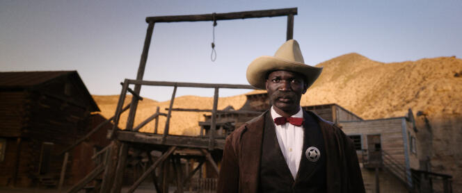 Bass Reeves (1838-1910), first black deputy sheriff west of the Mississippi, in a reconstructed scene from Cécile Denjean's documentary, 'Black Far West, a Counter-History of the West'.