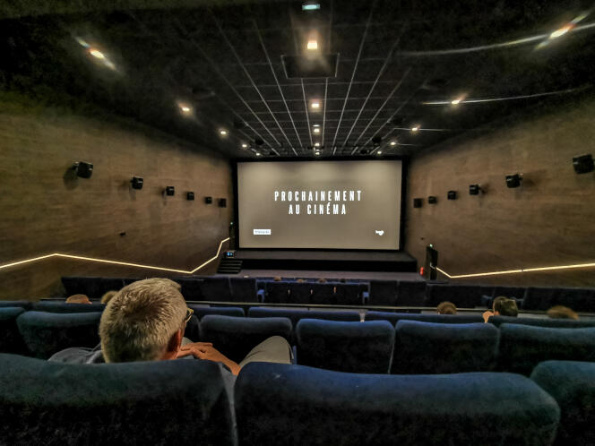 Une salle de cinéma dans le sud de la France, le 17 août 2022.
