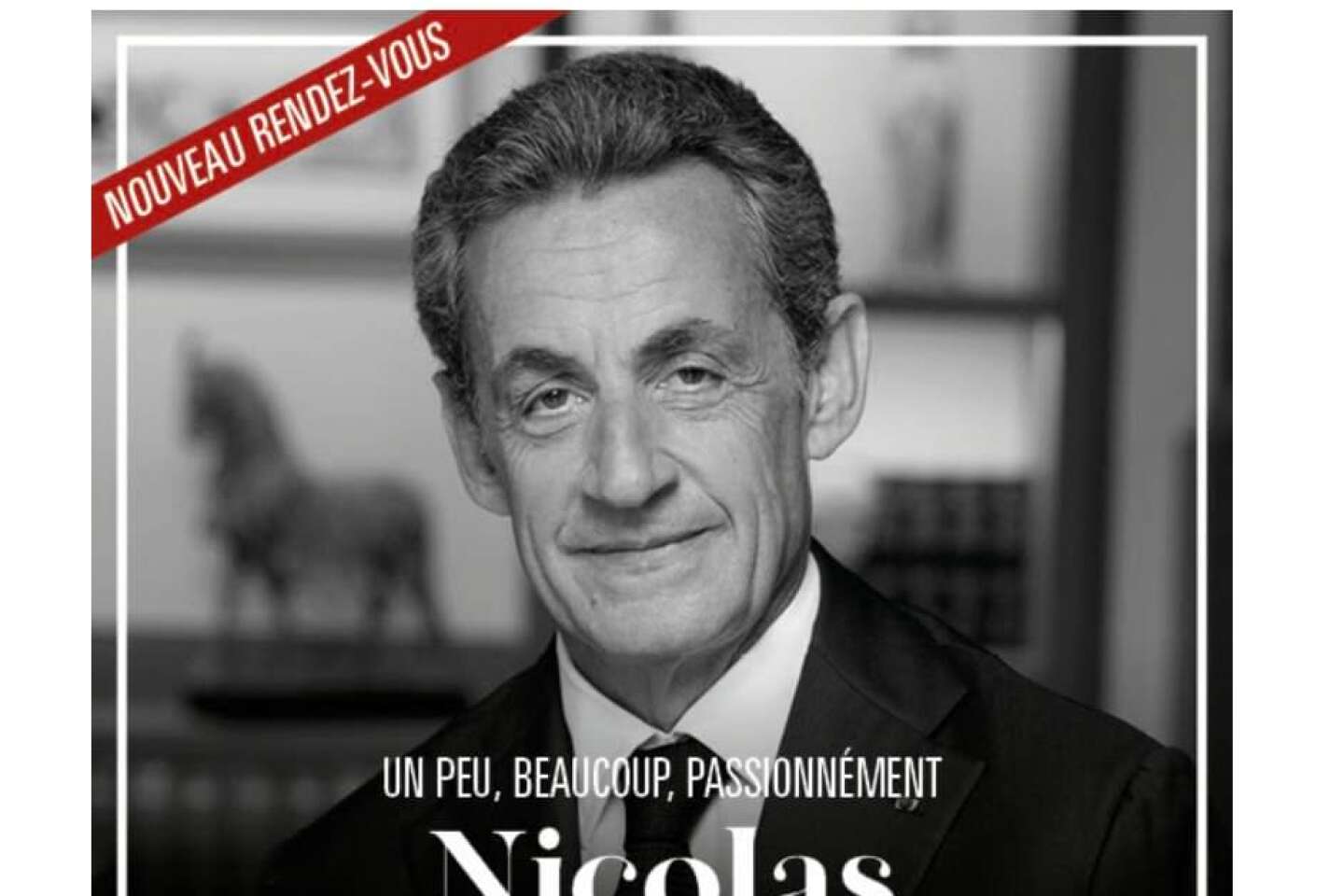 Verrassende aankomst van Nicolas Sarkozy in het Nationale Theater van Nice