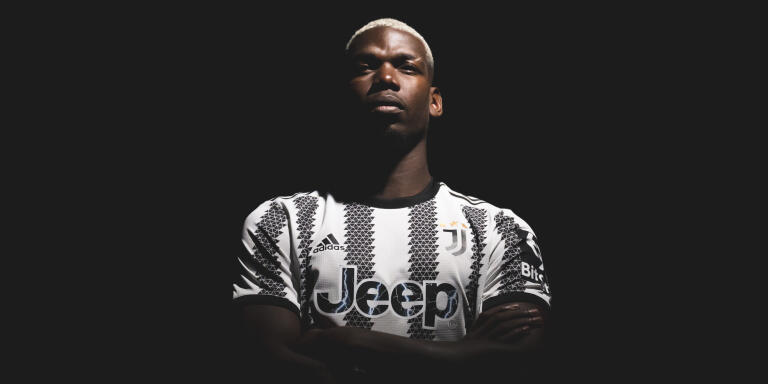 TURIN, ITALY - JULY 09: Paul Pogba poses at the Juventus training center on July 9, 2022 in Turin, Italy. (Photo by Daniele Badolato - Juventus FC/Juventus FC via Getty Images)
