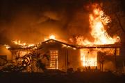 Le Zogg Fire, mégafeu californien, dans la région de Ono, le 27 septembre 2020.