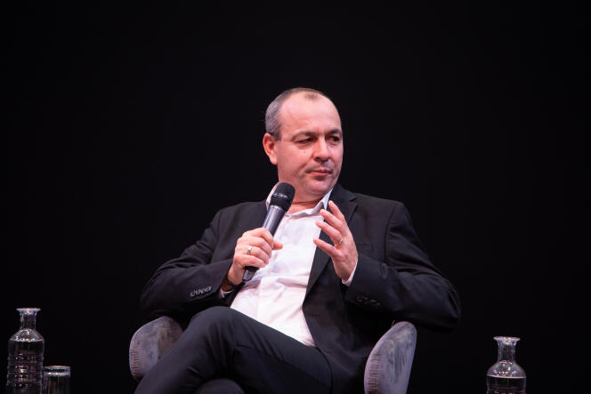 Laurent Berger, secrétaire général de la CFDT, dans les locaux du journal « Le Monde », le 26 octobre 2022.