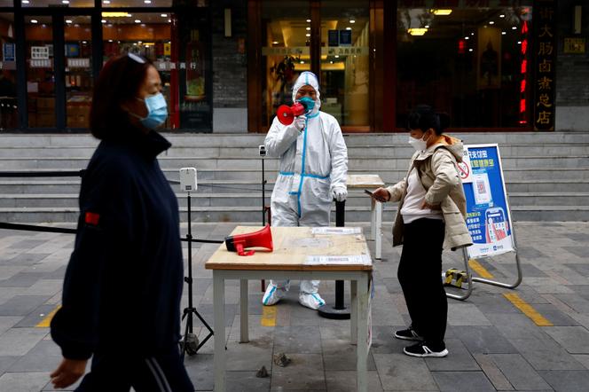 Pruebas de salud organizadas en Beijing el 27 de octubre.