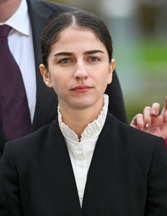Romina Pourmokhtari, à Stockholm, le 18 octobre 2022.