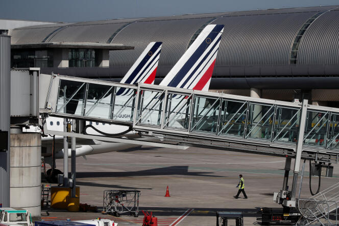 A l’aéroport de Paris-Charles-de-Gaulle, le 6 mai 2020.
