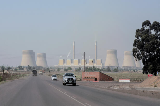 La central eléctrica de Eskom en Kendal, en la provincia de Mpumalanga, al noreste de Sudáfrica, el 29 de septiembre de 2022. 
