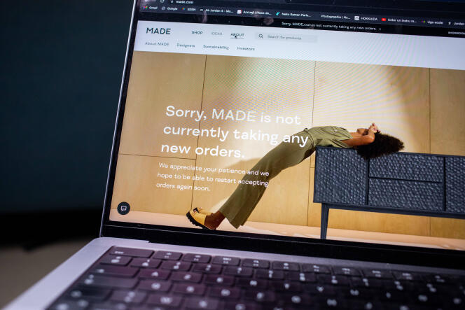 Made, the British online furniture store, founded in 2010, is on the verge of bankruptcy.