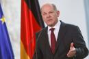 German Chancellor Olaf Scholz speaks during a news conference at the Chancellery in Berlin, Germany October 31, 2022. REUTERS/Michele Tantussi