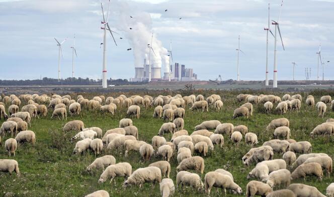 La centrale thermique au charbon de Garzweiler, près de Luetzerath, en Rhénanie-du-Nord-Westphalie (Allemagne), le 16 octobre 2022. 