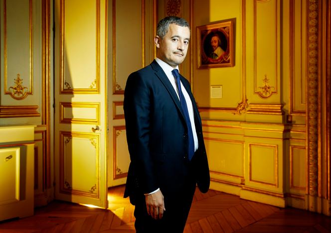 Gérald Darmanin, au ministère de l’intérieur, le 31 octobre 2022.