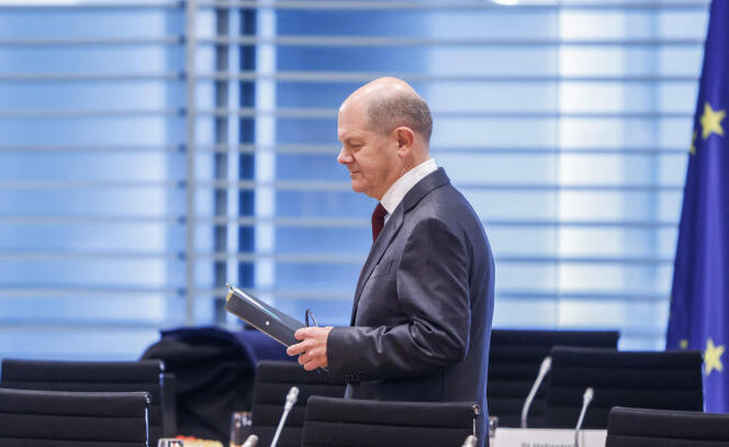 German Chancellor Olaf Scholz in Berlin on November 2, 2022. 
