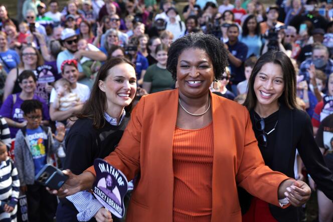 Stacey Abrams on November 5.