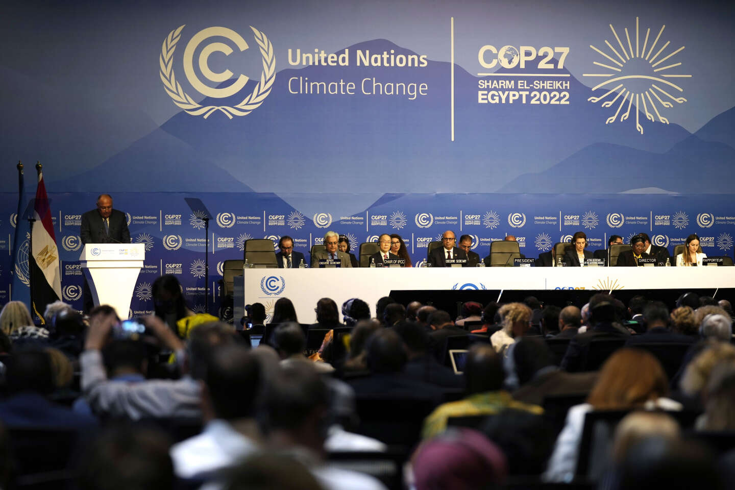 Coup d’envoi de la COP27, avec la question des dédommagements financiers aux pays du Sud au menu