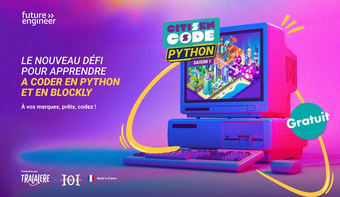 Avec Citizen Code Python, coder devient un jeu d’enfant