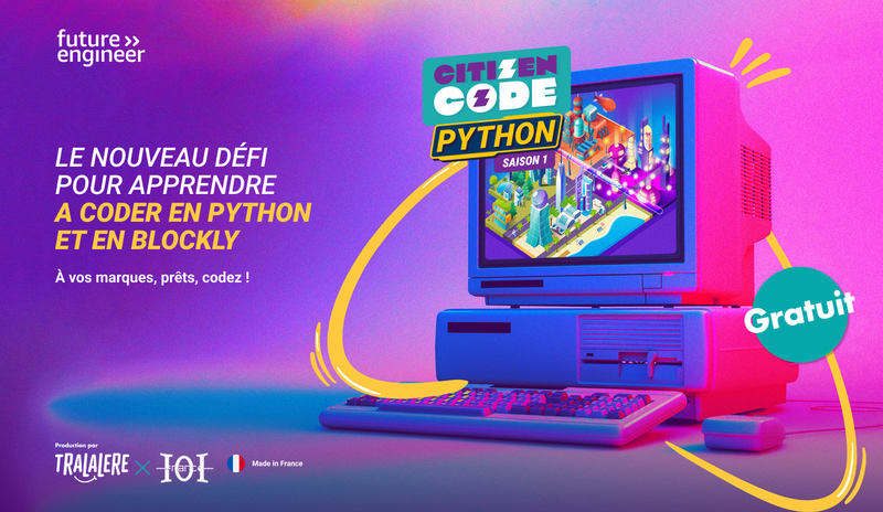 Avec Citizen Code Python, coder devient un jeu d’enfant