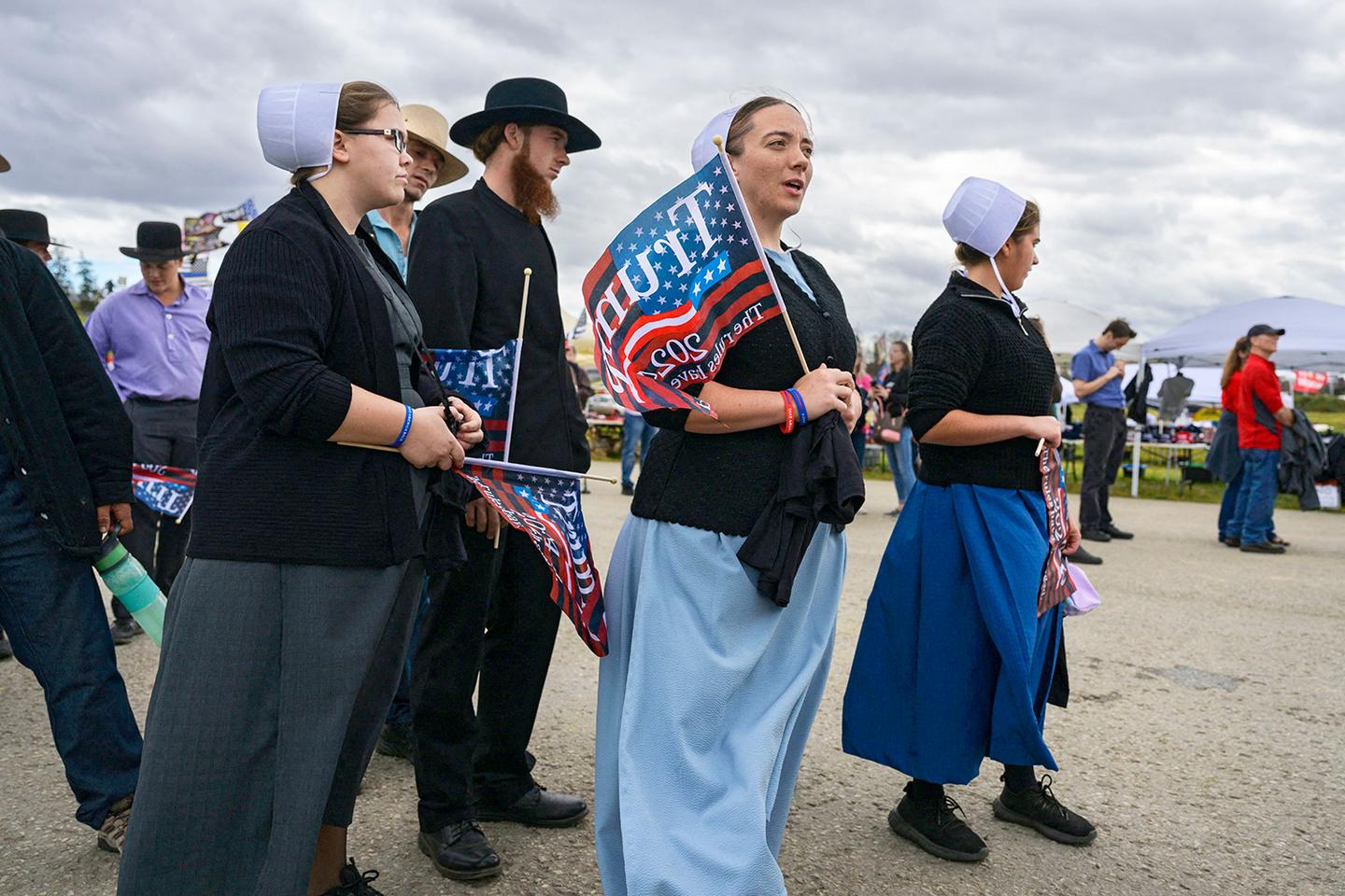 Les amish croient en Trump, c’est peutêtre un détail pour vous…