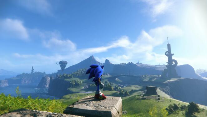 La promesse de « Sonic Frontiers » de parcourir de grands espaces se heurte régulièrement aux possibilités réelles du personnage.