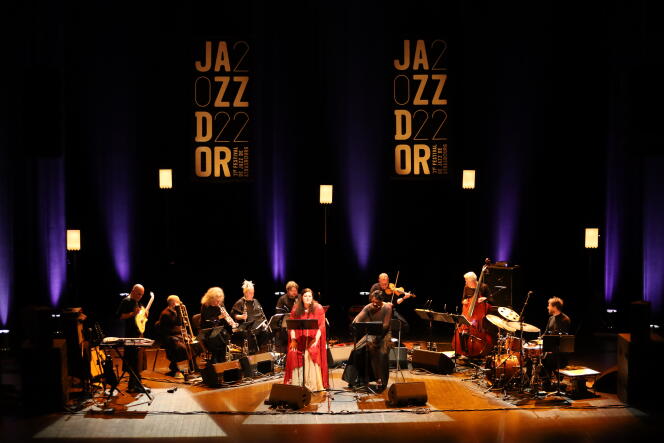 L’opéra de chambre de Marc Ducret, « Lady M », le 8 novembre 2022, au festival Jazzdor, à Strasbourg.