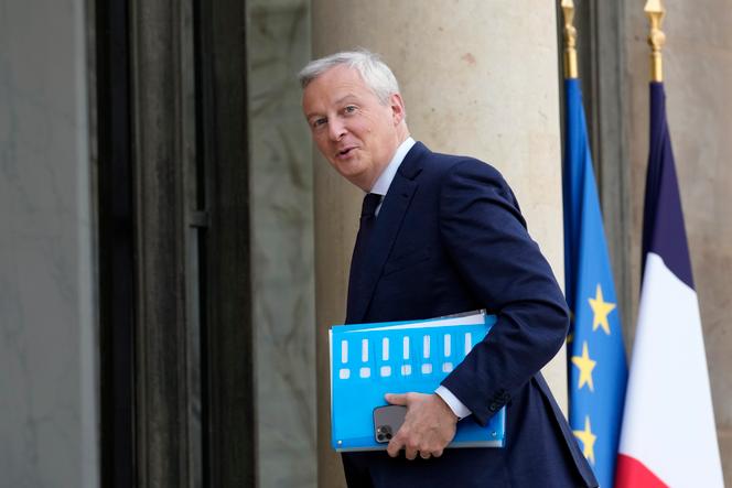 El Ministro de Economía, Bruno Le Maire, el 8 de noviembre de 2022, en París. 