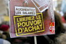 IN*Paris, pancarte de manifestant