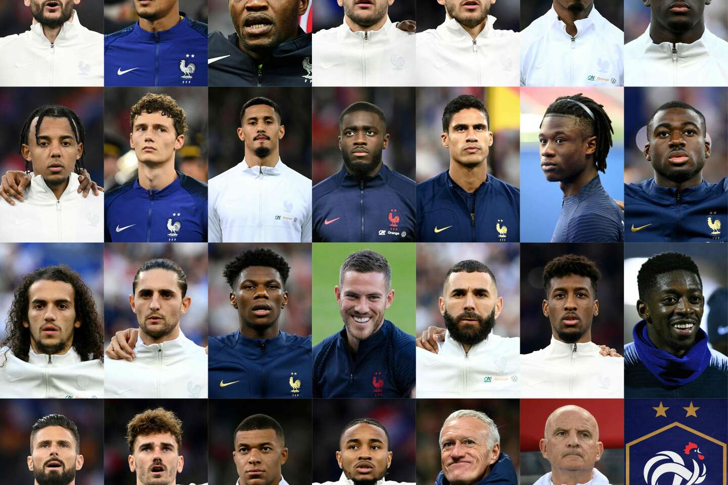 Didier Deschamps convoque 25 joueurs, dont Raphaël Varane et Olivier Giroud, pour la Coupe du monde