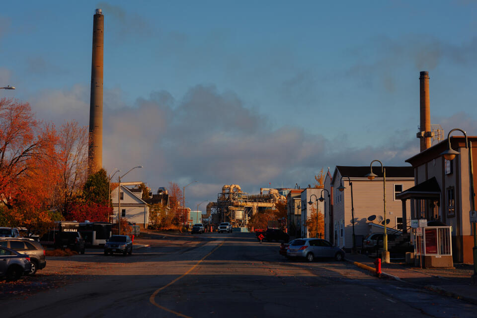 Neighborhood directly effected by Fonderie Horne Smelter in Rouyn-Noranda, Quebec, on October 14, 2022.