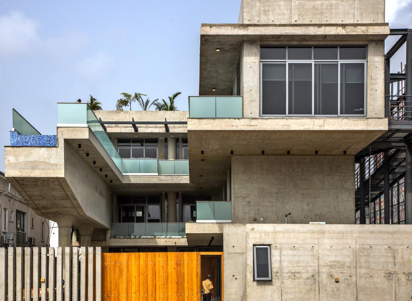 Le Guest Artists Space à Lagos, en février 2022.