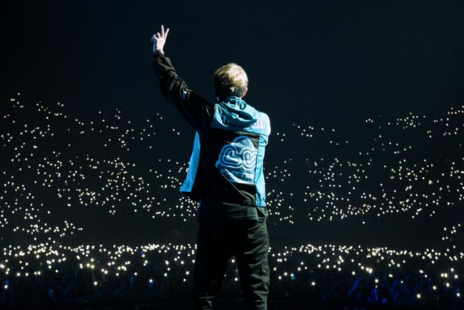 Vald à l'Accor Arena de Paris, le 12 novembre 2022.