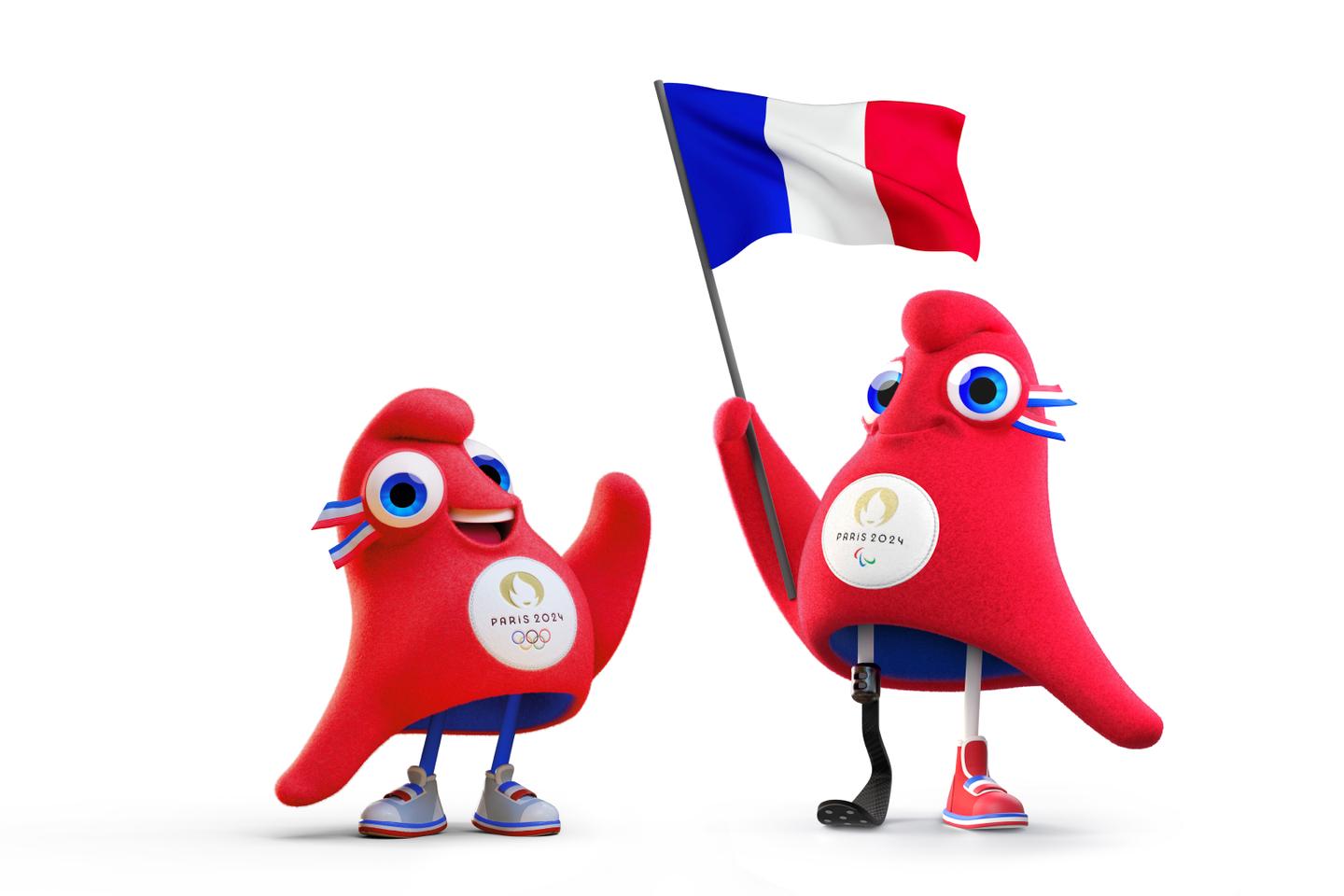 Paris 2024 Phryges In Form Of Phrygian Cap Will Be Mascots Of 