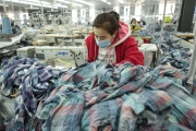 In a textile factory in China, November 14, 2022.