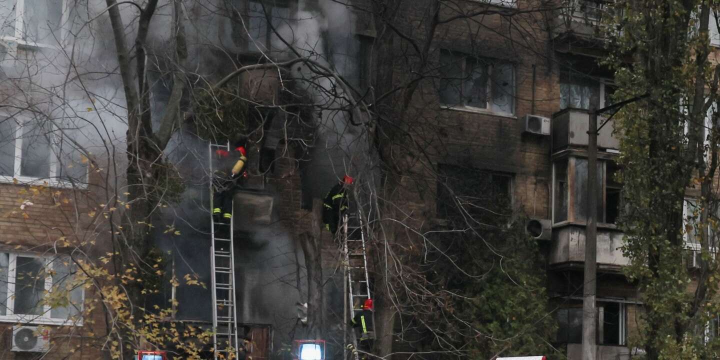 Kyiv was targeted by a Russian “attack”, two residential buildings were hit