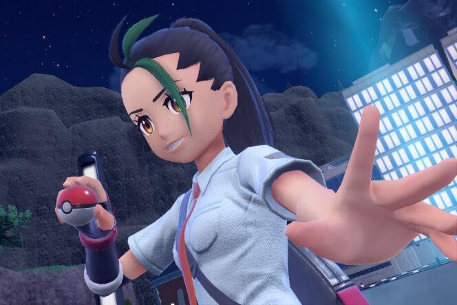 Dans « Pokémon : Ecarlate et Violet », Menza joue le rôle traditionnel de la rivale sympathique.