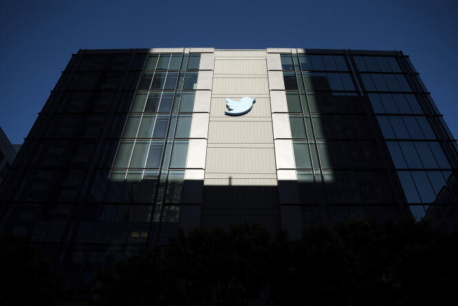 Les bureaux de Twitter, le 1er novembre 2022 à San Francisco.