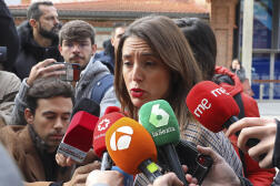 La ministre espagnole de l’égalité, Irene Montero, à l’origine de la loi aux effets pervers, à Madrid, le 16 novembre 2022. 