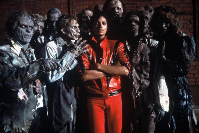 Michael Jackson dans le clip de « Thriller », sorti en 1983.