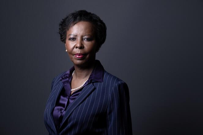 Louise Mushikiwabo, la sécrétaire générale de l’OIF, à Paris, le 9 novembre 2022.