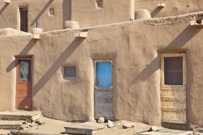 Pueblo de Taos, au Nouveau-Mexique.