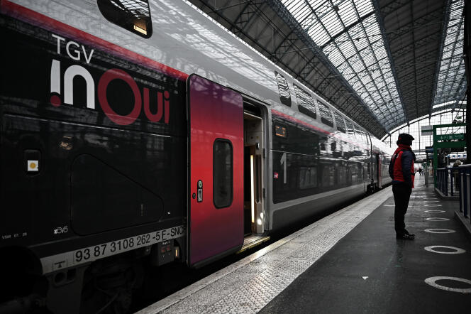 Dans la gare de Bordeaux, le 25 novembre 2021.
