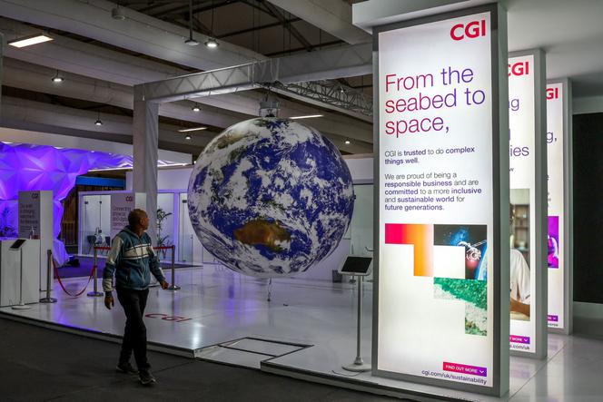 Dans le centre de convention de Charm El-Cheikh, où se sont déroulées les négociations de la COP27, en Egypte, le 19 novembre 2022.