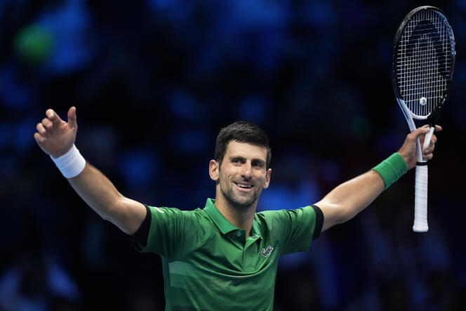 Novak Djokovic won in two sets 7-5, 6-3 and a little over 1h30 of play.