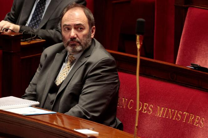 Le ministre de la santé François Braun a annoncé devant l’Assemblée nationale une nouvelle rallonge de plus de 500 millions d’euros pour l’hôpital, lundi 21 novembre, à Paris.