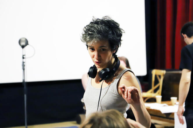 La réalisatrice radio Sabine Zovighian.
