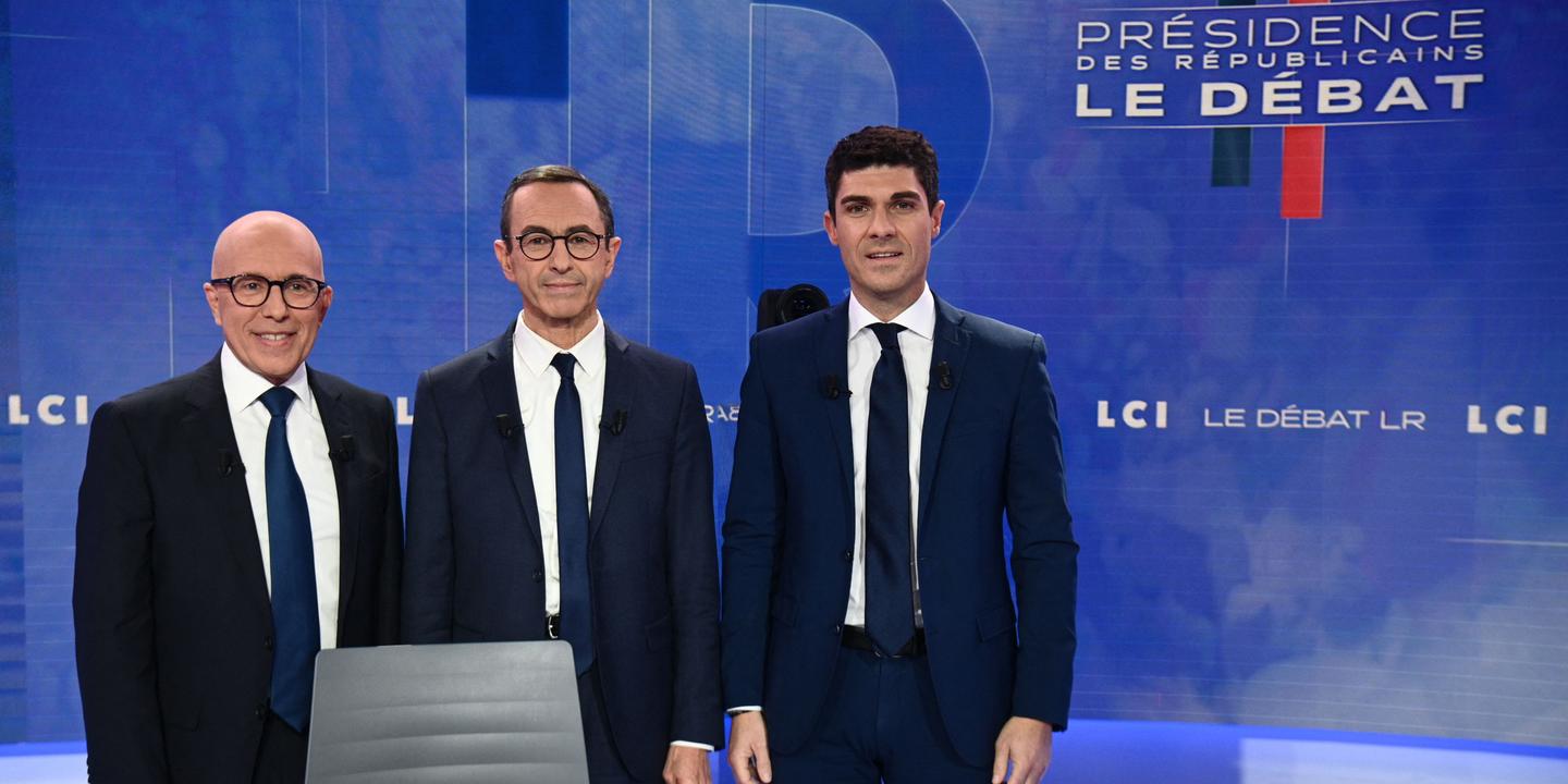 Congrès LR : immigration, retraites, avenir du parti… Ce qu'il faut retenir du débat entre Eric Ciotti, Bruno Retailleau et Aurélien Pradié - Le Monde