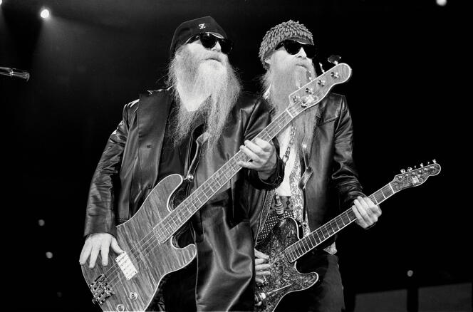 Dusty Hill and Billy Gibbons of ZZ Top.