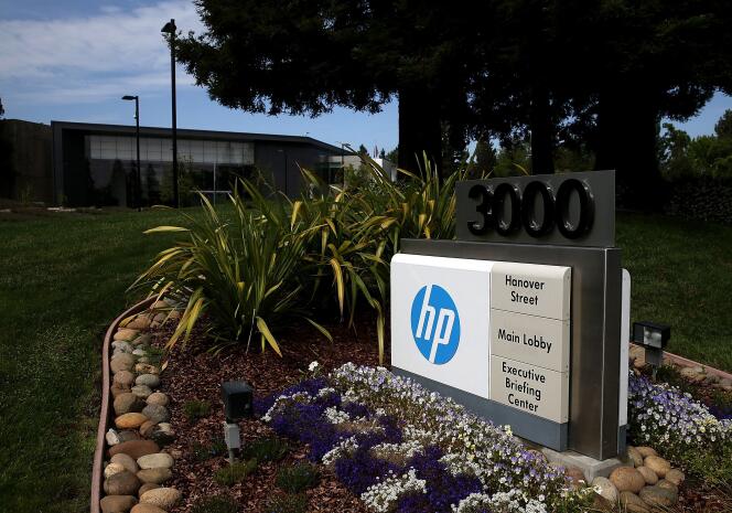 Le siège de HP à Palo Alto, en Californie, le 23 mai 2014.