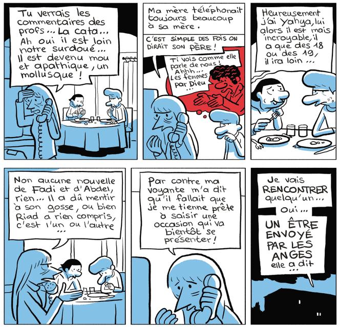 Planche extraite de « L’Arabe du futur 6. Une jeunesse au Moyen-Orient ».