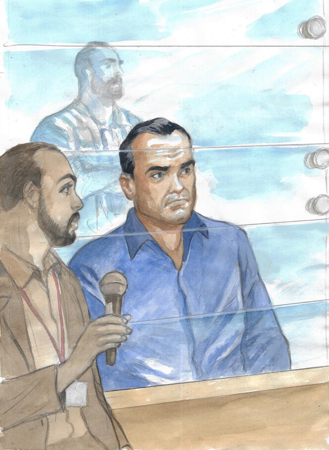 Interrogatoire de Chokri Chafroud, au procès de l'attentat de Nice, le 22 novembre 2022.