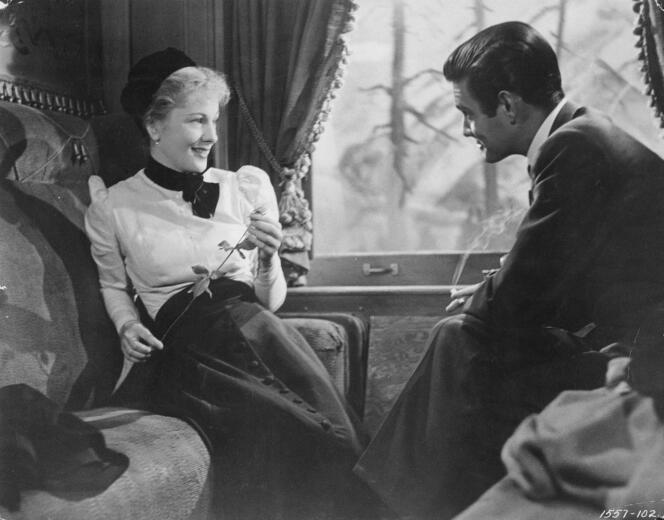 Lisa Berndle (Joan Fontaine) et Stefan Brand (Louis Jourdan) dans « Lettre d’une inconnue » (1948), de Max Ophüls.