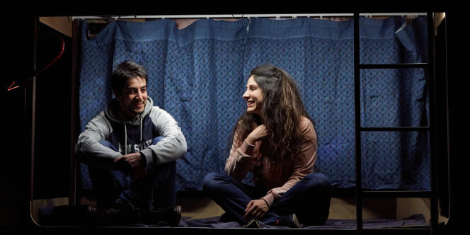 Kamel Isker et Aïda Asgharzadeh dans « Les Poupées persanes », d’Aïda Asgharzadeh.